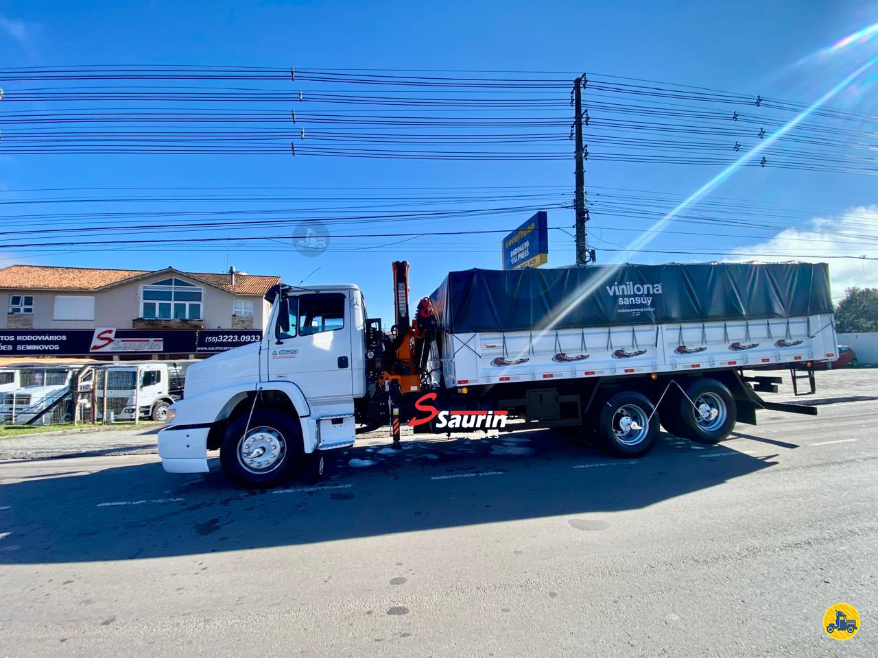 CAMINHAO MERCEDES-BENZ MB 1620 Caçamba Basculante Truck 6x2 Saurin Caminhões SANTA MARIA RIO GRANDE DO SUL RS